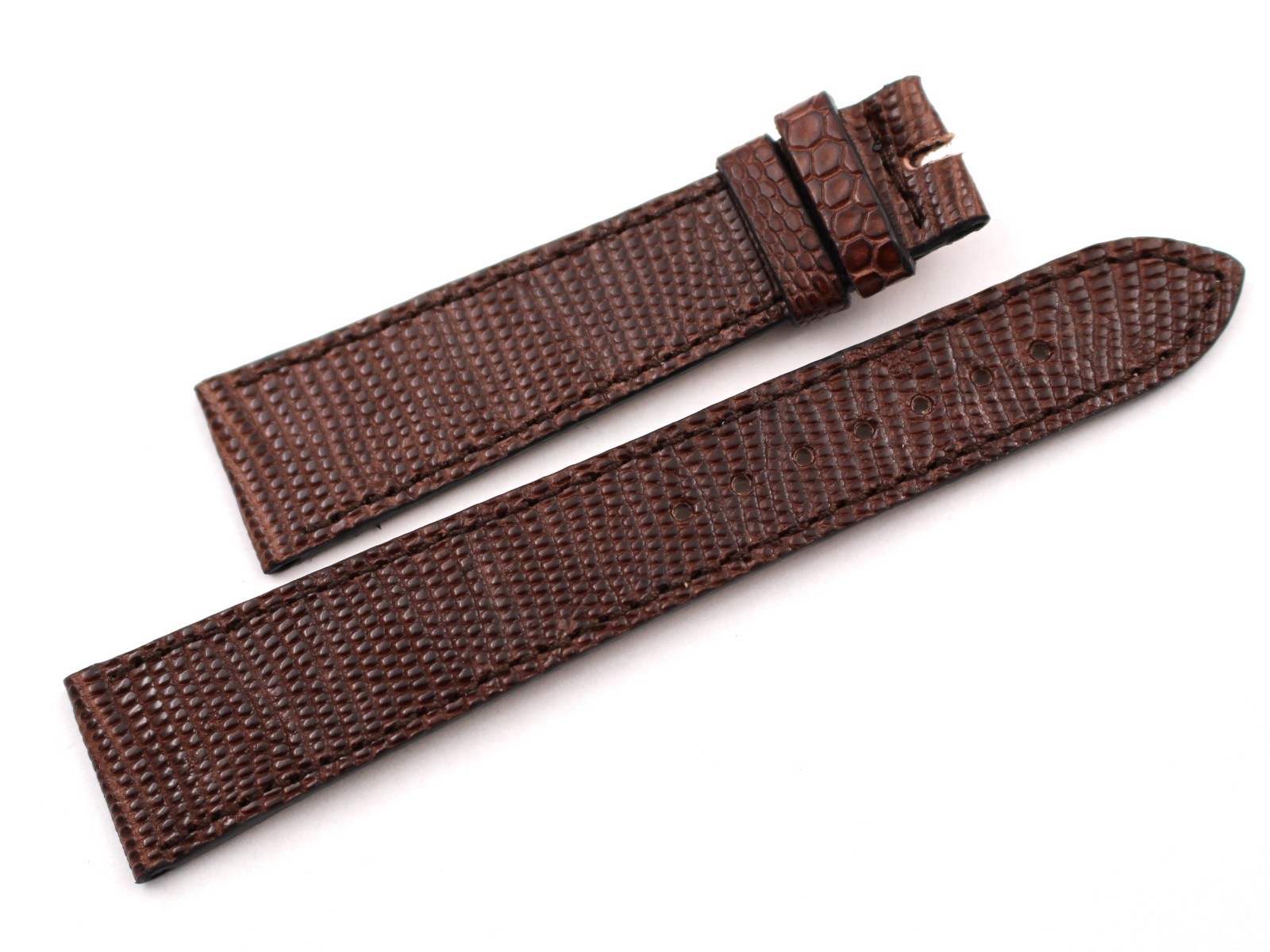Genuine Leather Lizard Moorish Head Straps Various Sizes Buckle Pin New