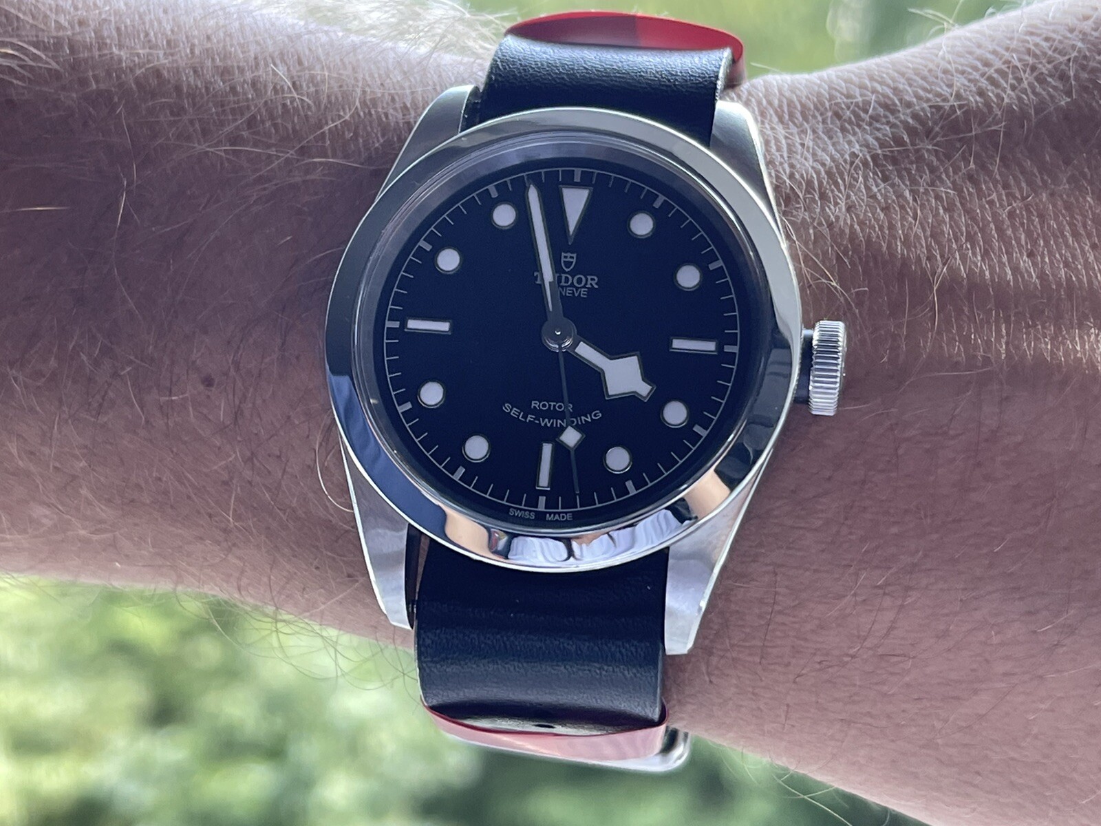 Tudor Black Bay 41mm 79540 Full Set, Warranty, Tudor strap+Veblenist strap!