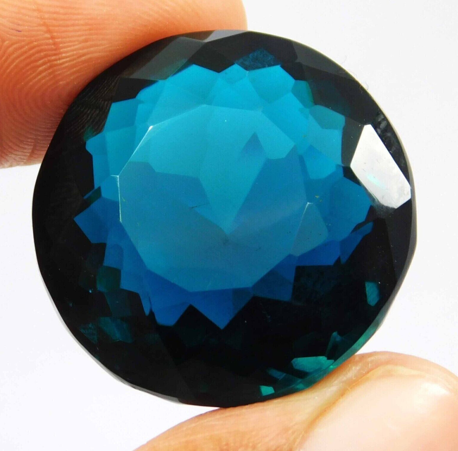83.5 Ct. Large Blue Tanzanite Round Cut Faceted Loose Gemstone Gift for Birthday