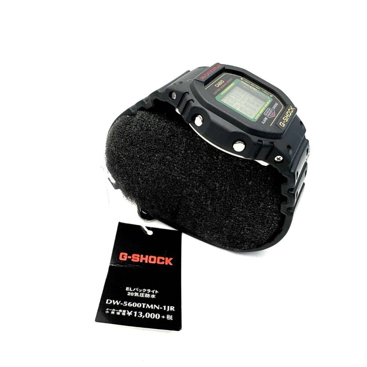 G SHOCK Lucky Cat DW 5600TMN 1JR Men’s Watch Limited Digital Black CASIO