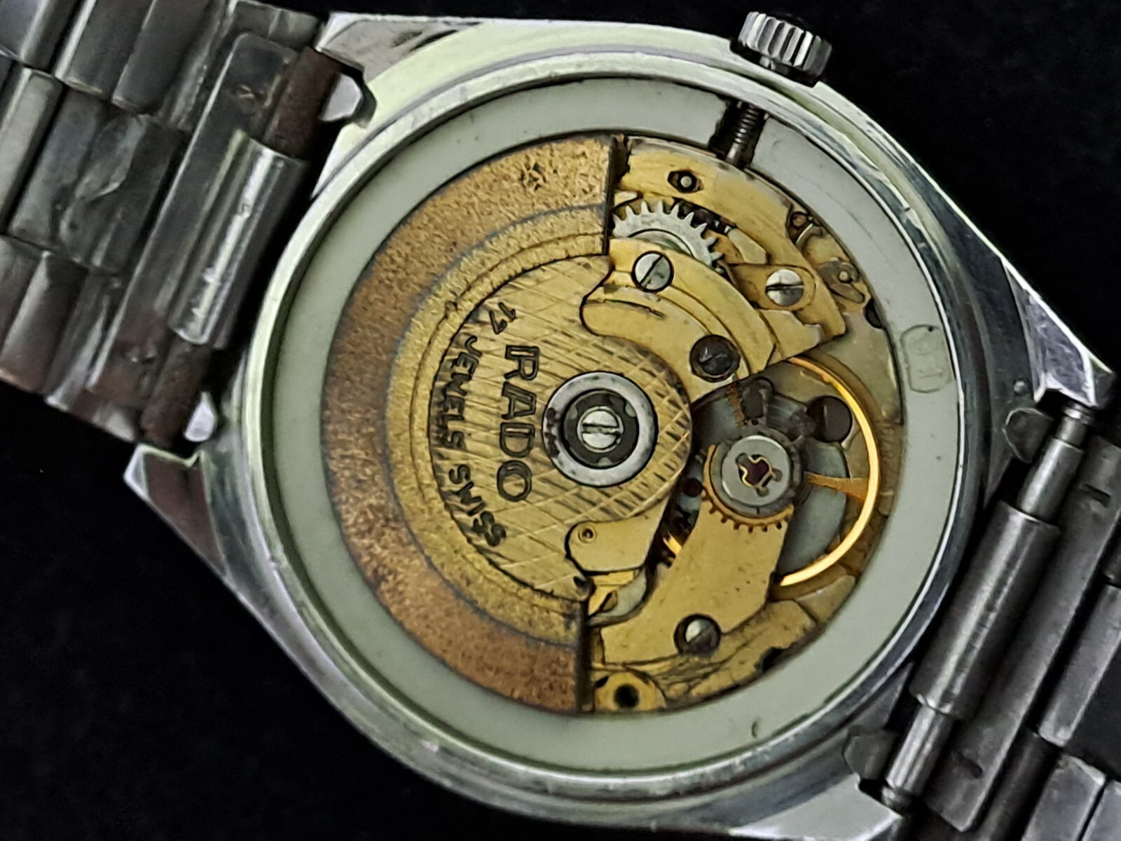 RADO VOYAGER 636.3424.4 DODECAGON ETA.2879 VTG AUTOMATIC SWISS MEN’S WATCH
