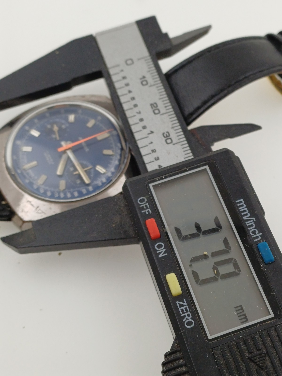 Vintage Sandoz Chronograph 7733 Valjoux Movement Spares Or Repair Swiss Made