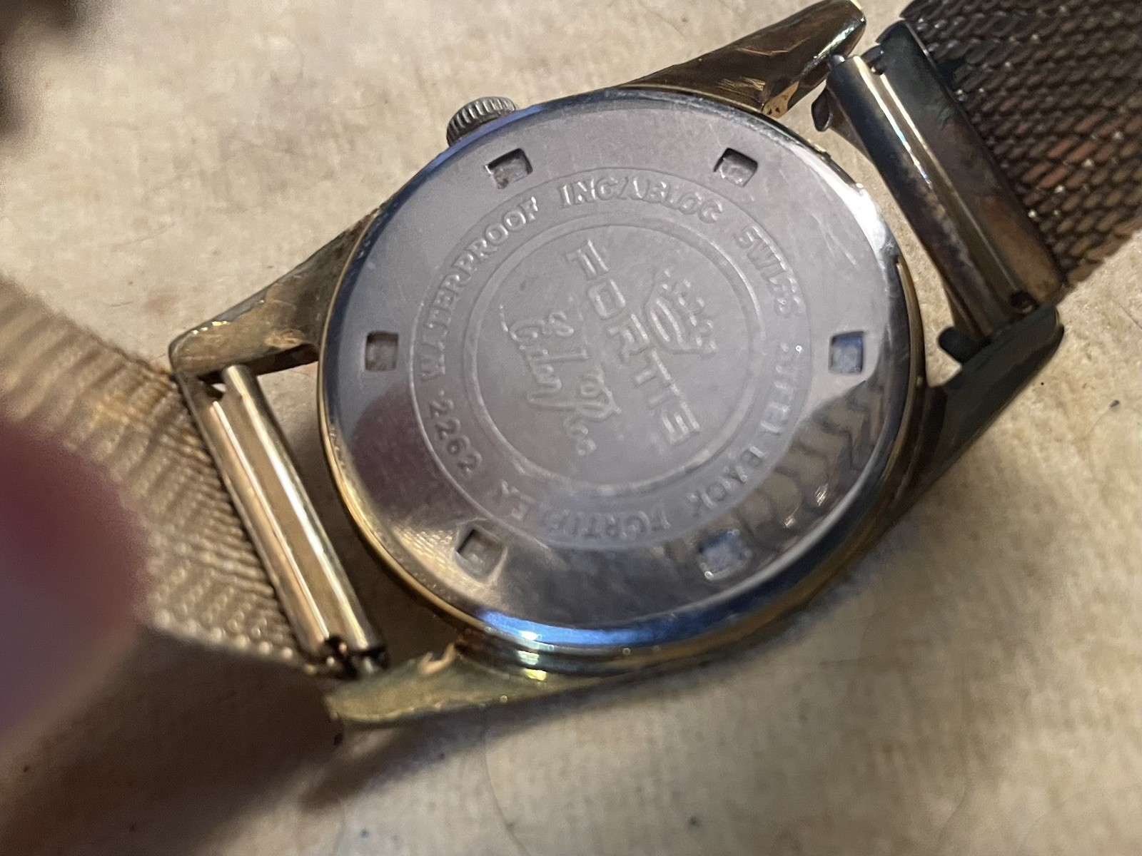 Vintage Fortis Eden Roc – Manual Wind – 21 Jewels – 1960s – Runs Well – GC