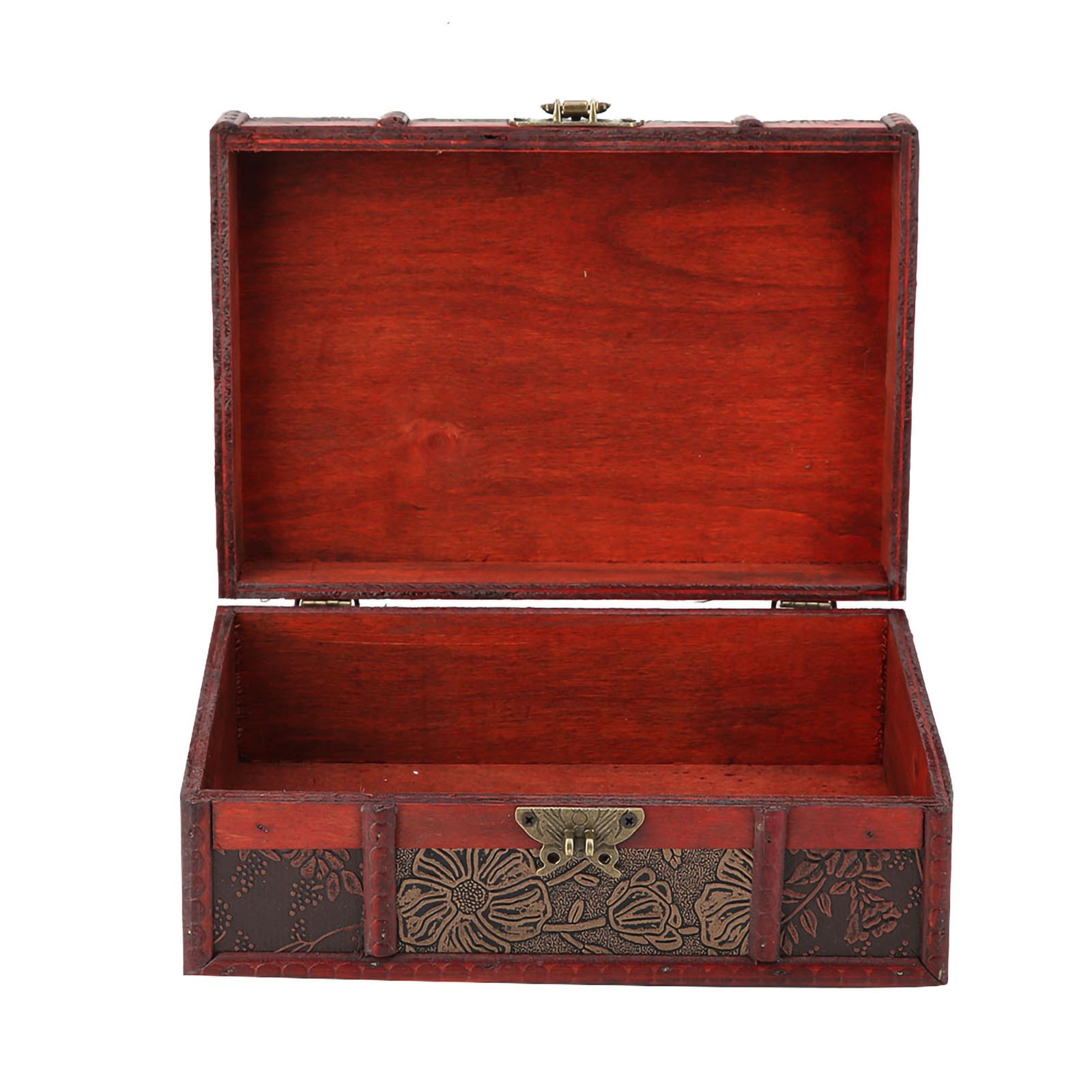 Elegant Small Wooden Storage Box For Book Collection