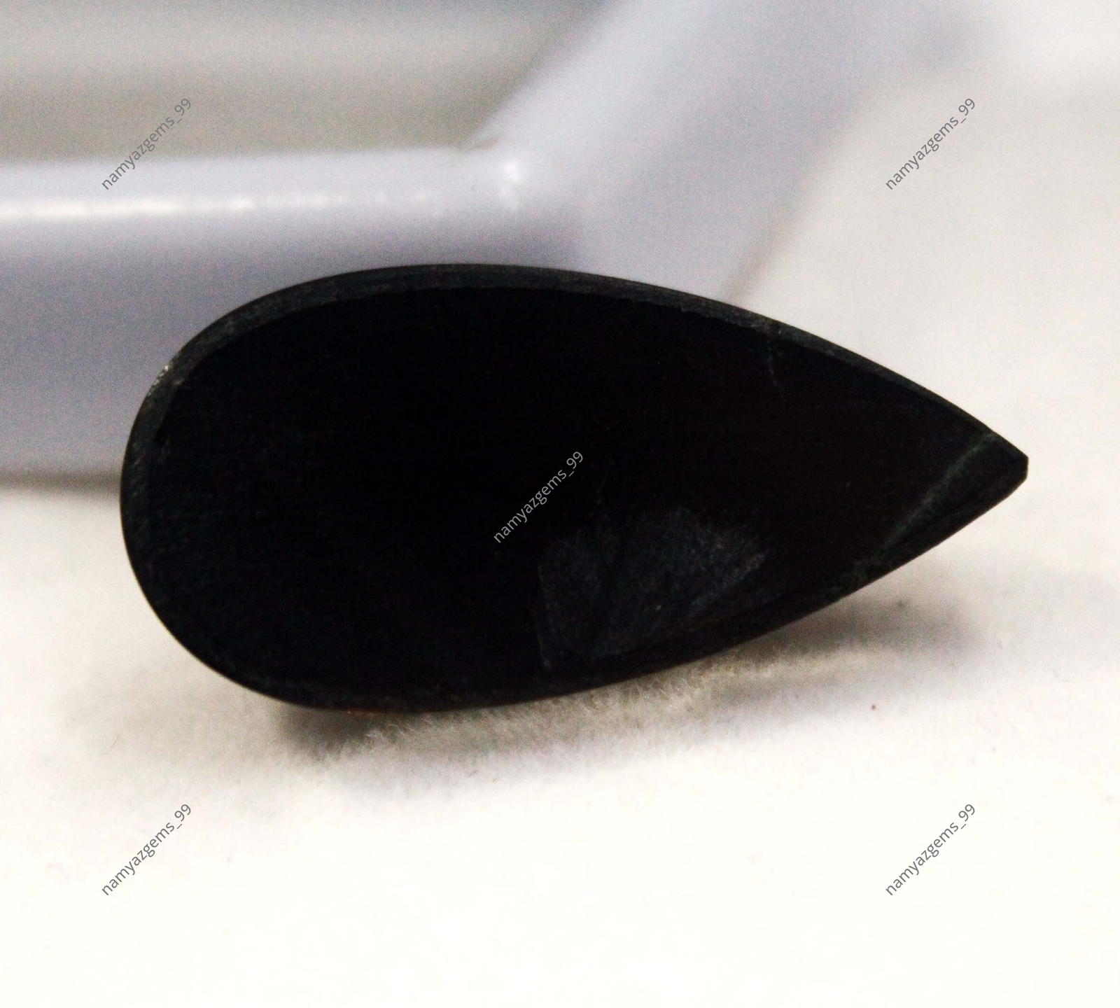 11.70 Ct Australian Natural Fire Opal Doublet Black Shine Certified Gemstone