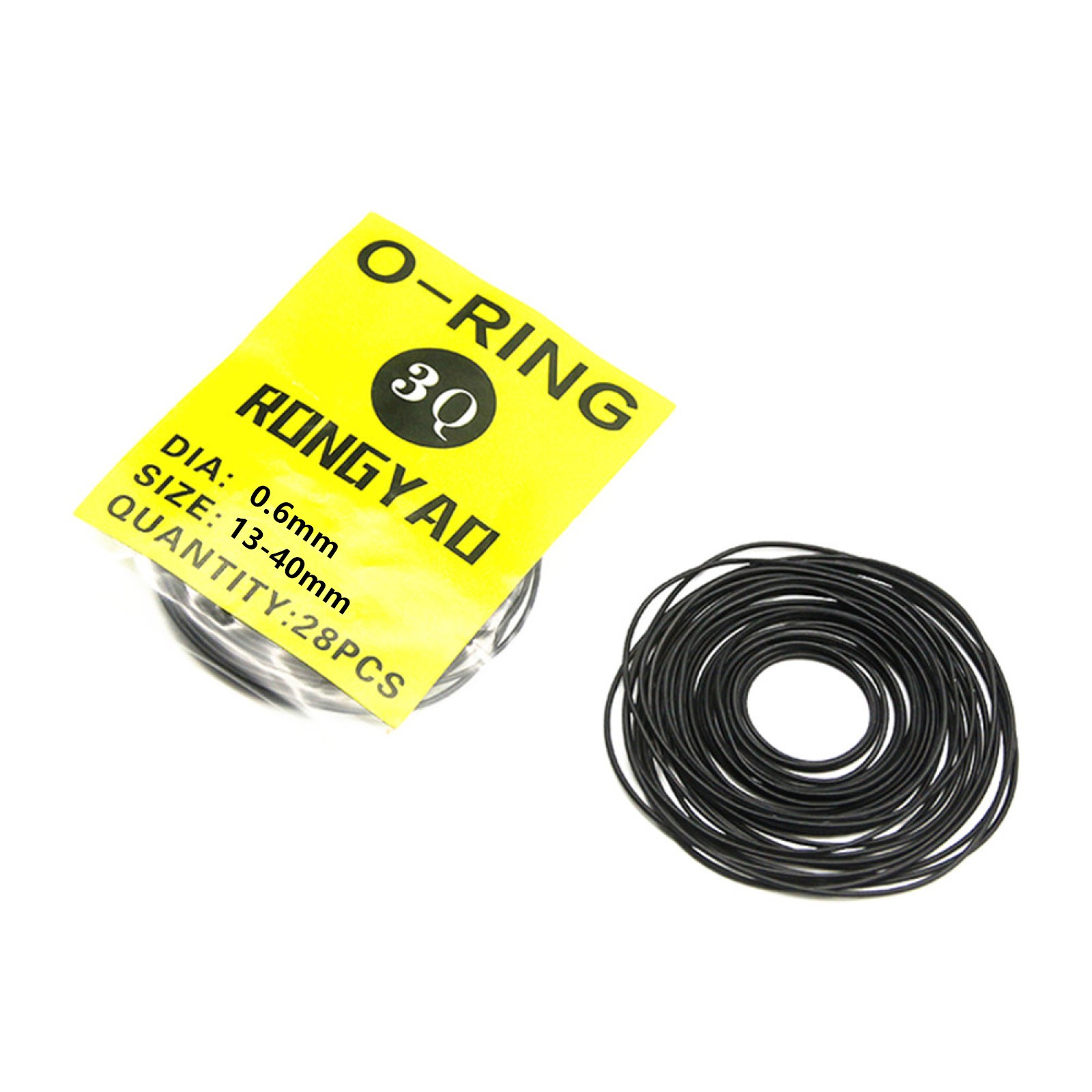 0.5/0.6/0.7/0.8mm Watch O-Ring Waterproof Rubber Watch Back Cover Gaskets