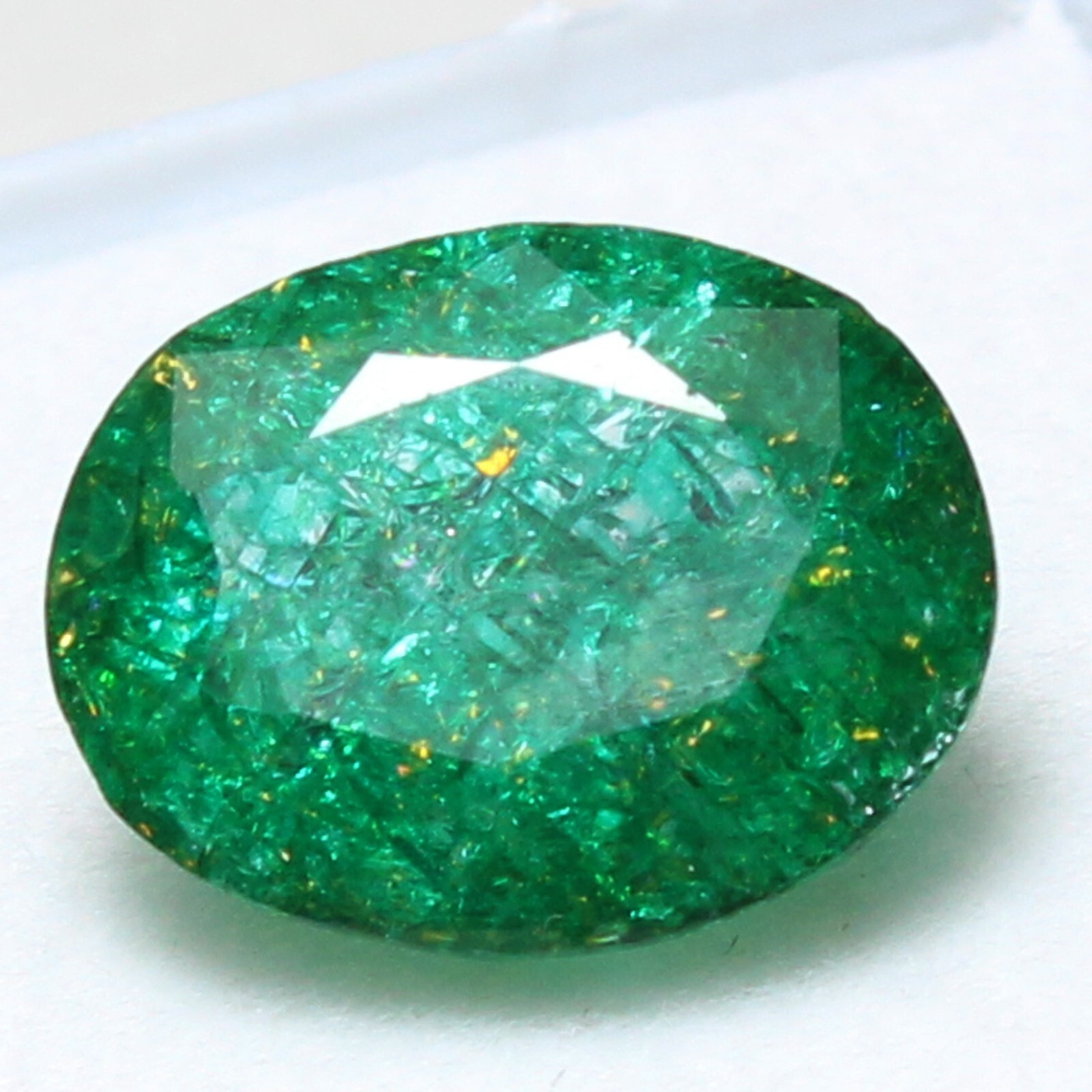 Natural Certified 6.00 Ct MUZO Colombian Emerald 12×10 MM Oval Unheated Gemstone