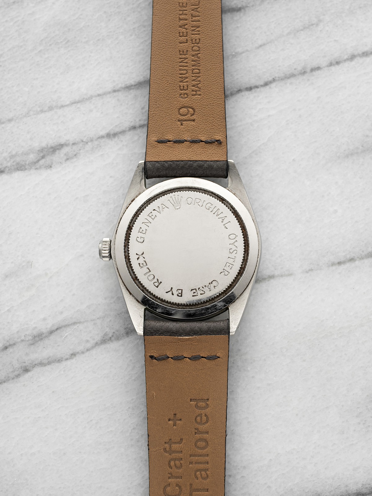 Vintage 1966 Tudor Oyster 7984 Stainless Steel Silver Sunburst Dial Manual 34mm