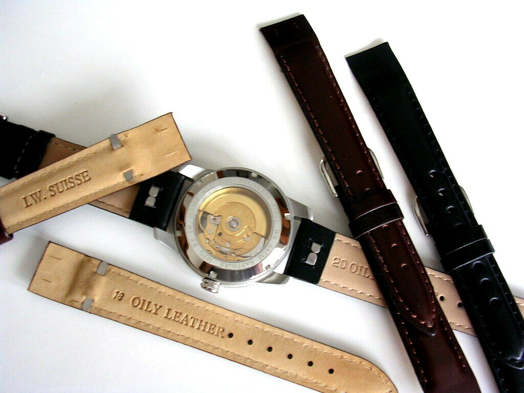 18mm Open End Oily Aviator Pilot Military watch band IW SUISSE 8-10-12-14-16-20