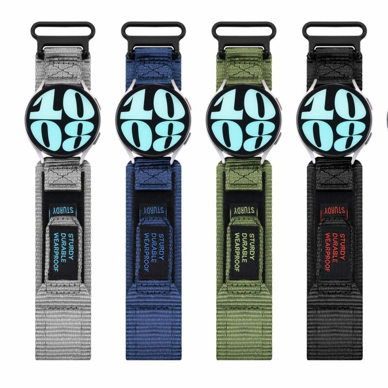 Premiuim Quick Release Canvas Nylon Braided Watch Band Strap 20/22mm Universal