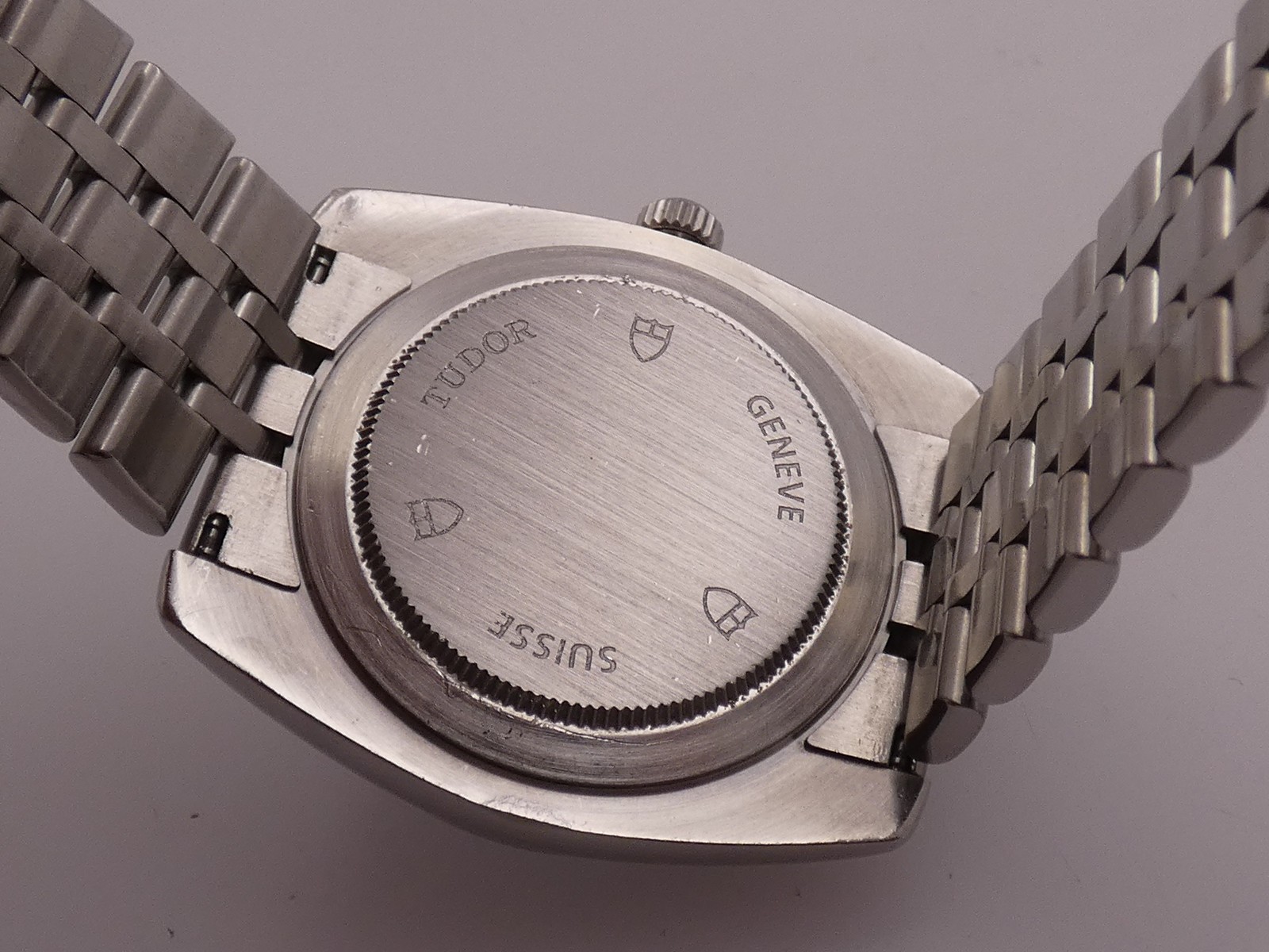 TUDOR CLASSIC DATE 21010 BOX&PAPERS YEAR 2012 BLUE DIAL AUTOMATIC STEEL WATCH
