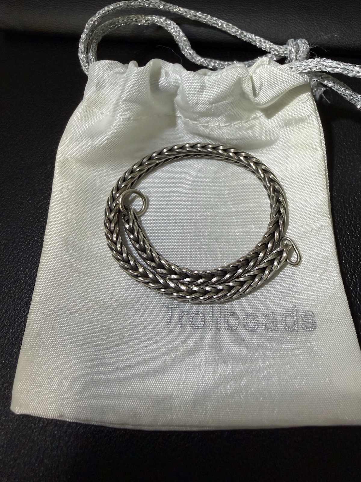 TROLLBEADS Signature Foxtail Bracelet 925 LAA 6.3” TAGBR-00002