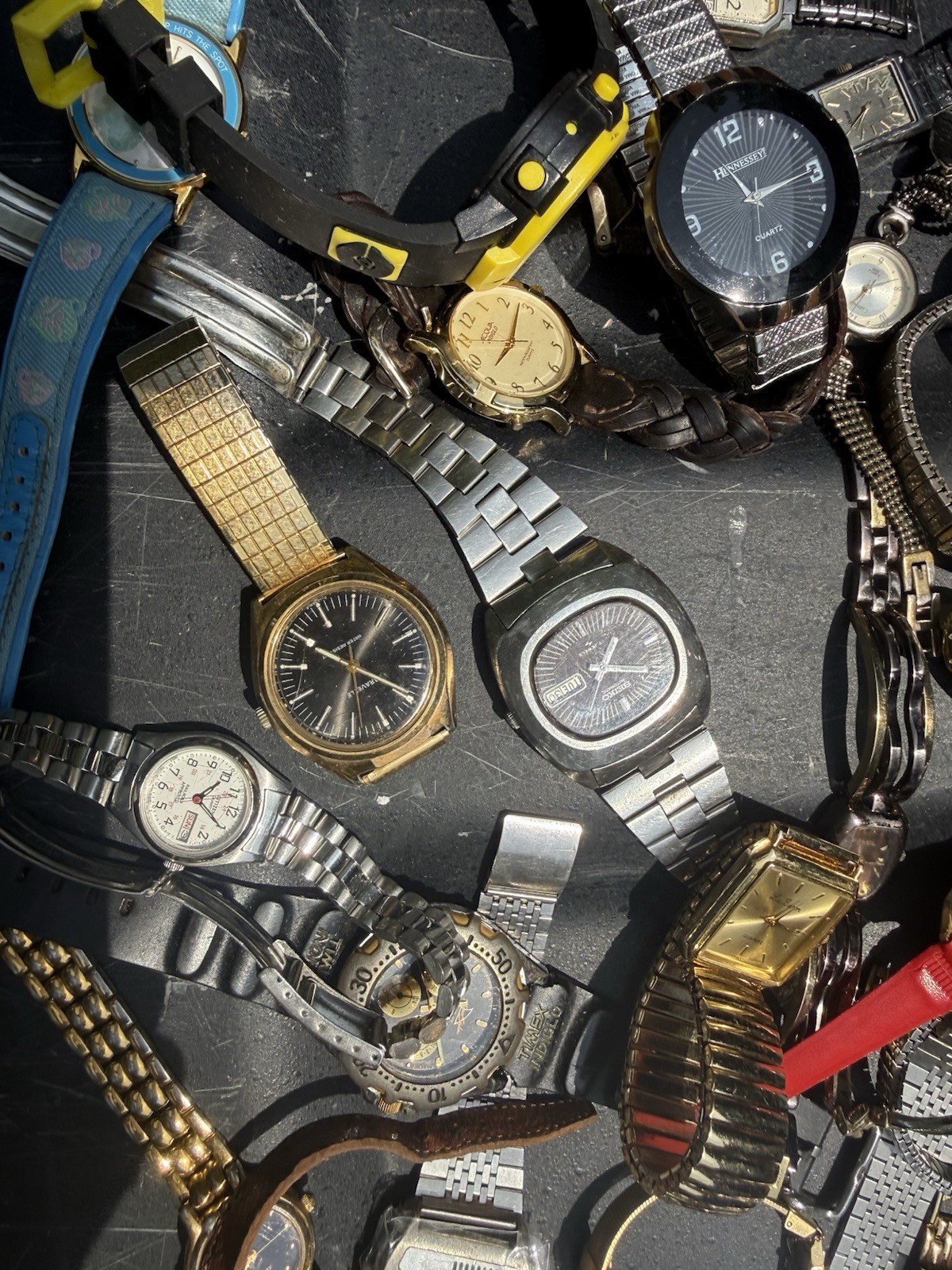 Vintage Watch Lot Seiko Caravelle Invicta Citizen And More!