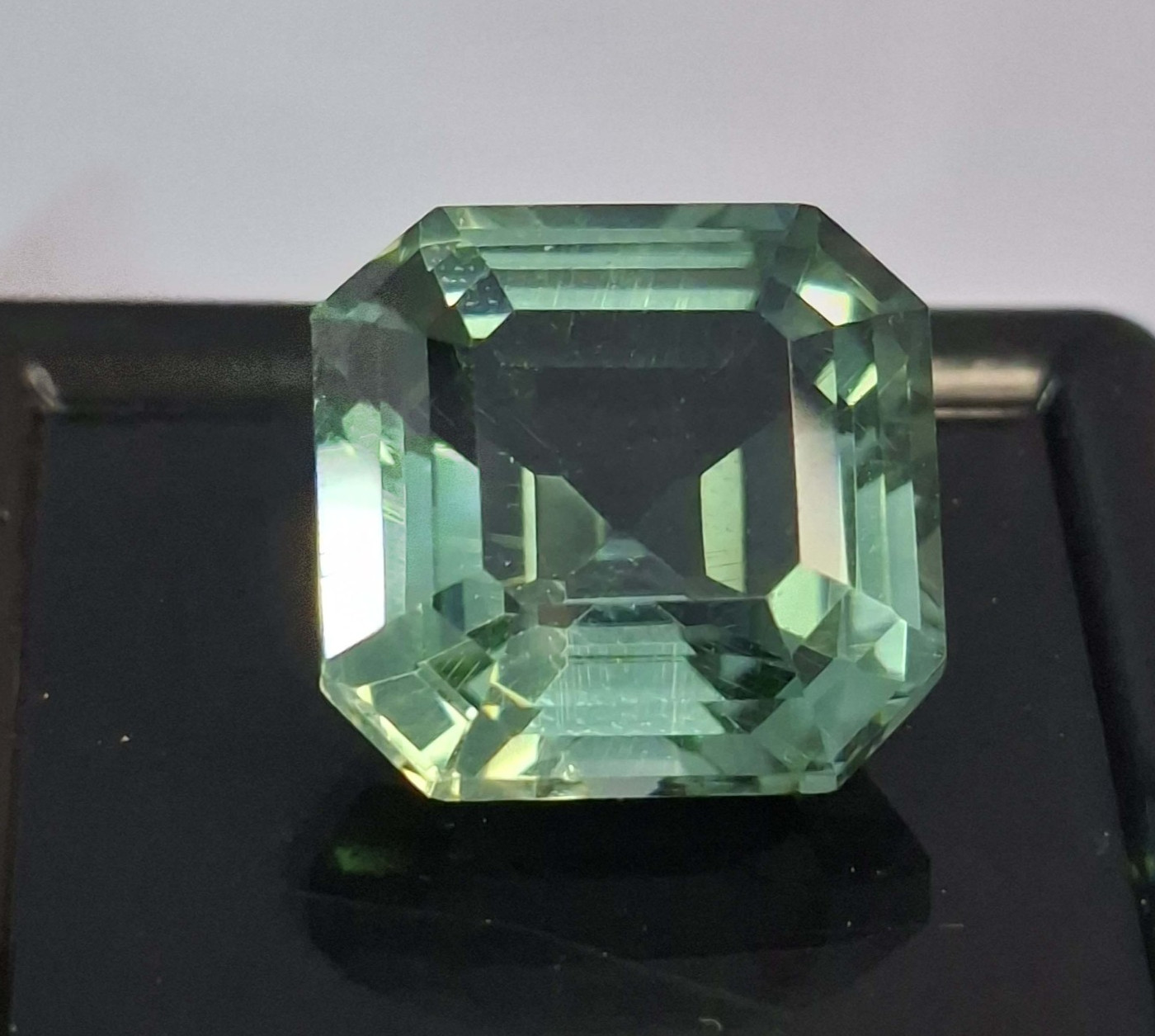 Sapphire Natural Green Asscher Cut 9-11 Ct Certified Loose Gemstone SP870