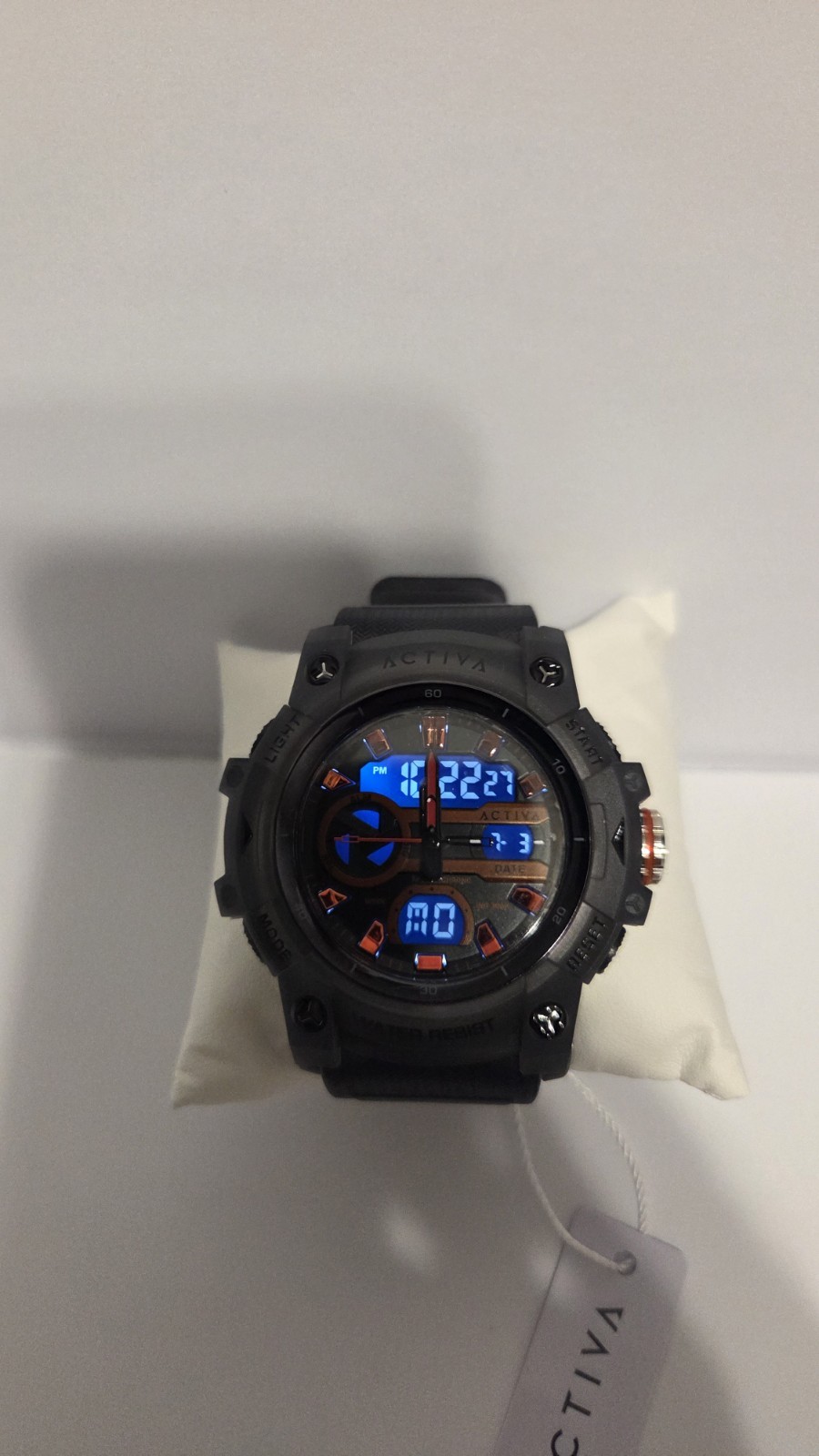 Activa X Invicta Digital Men’s Watch 50mm Red Black ACW8086-001 Brand New