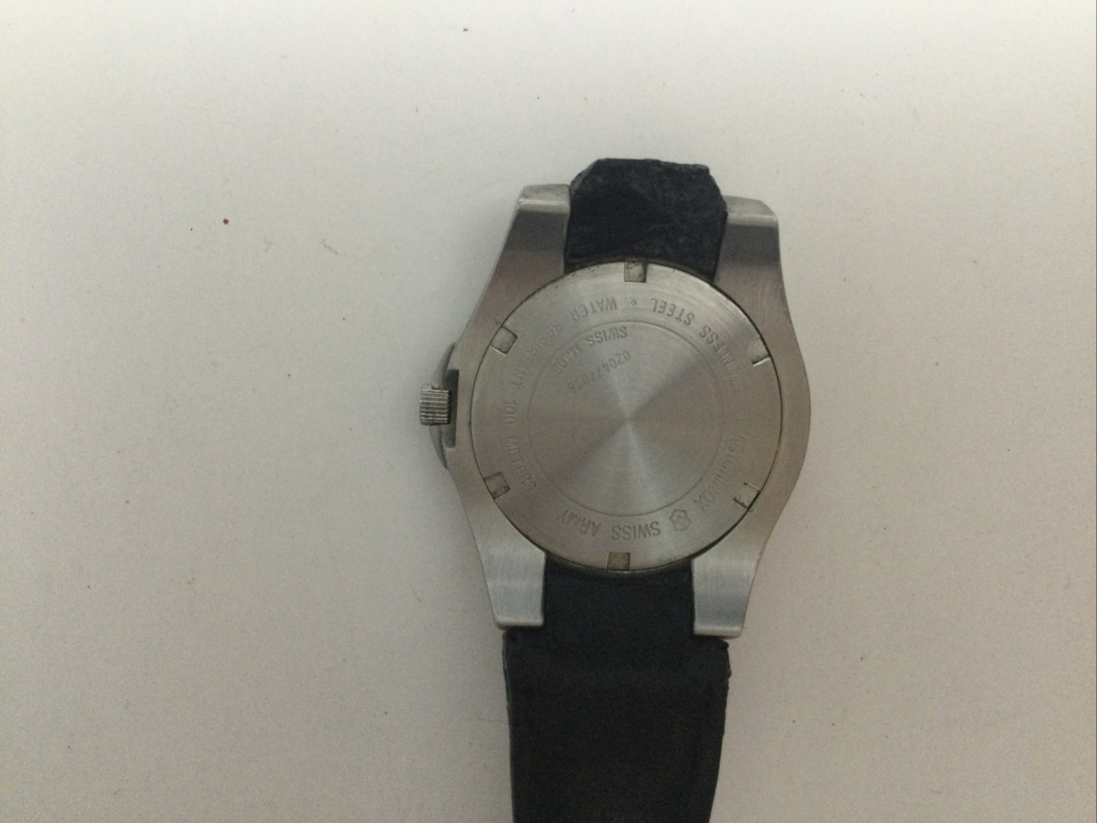 Victorinox Swiss Army 241083 Men’s Garrison Black Dial Watch – Gently Used