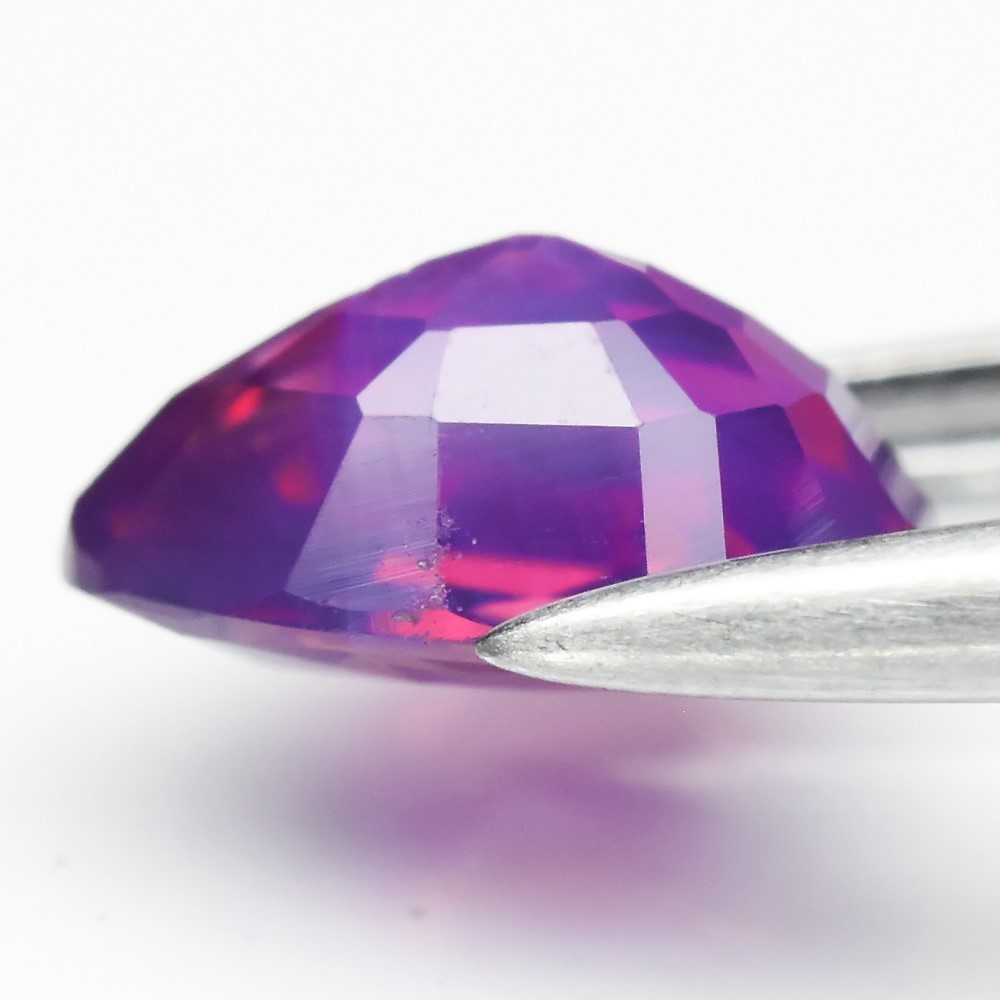 💎 0.94ct VS Pear Natural Purple Pink Sapphire – Unheated, Mozambique Gem