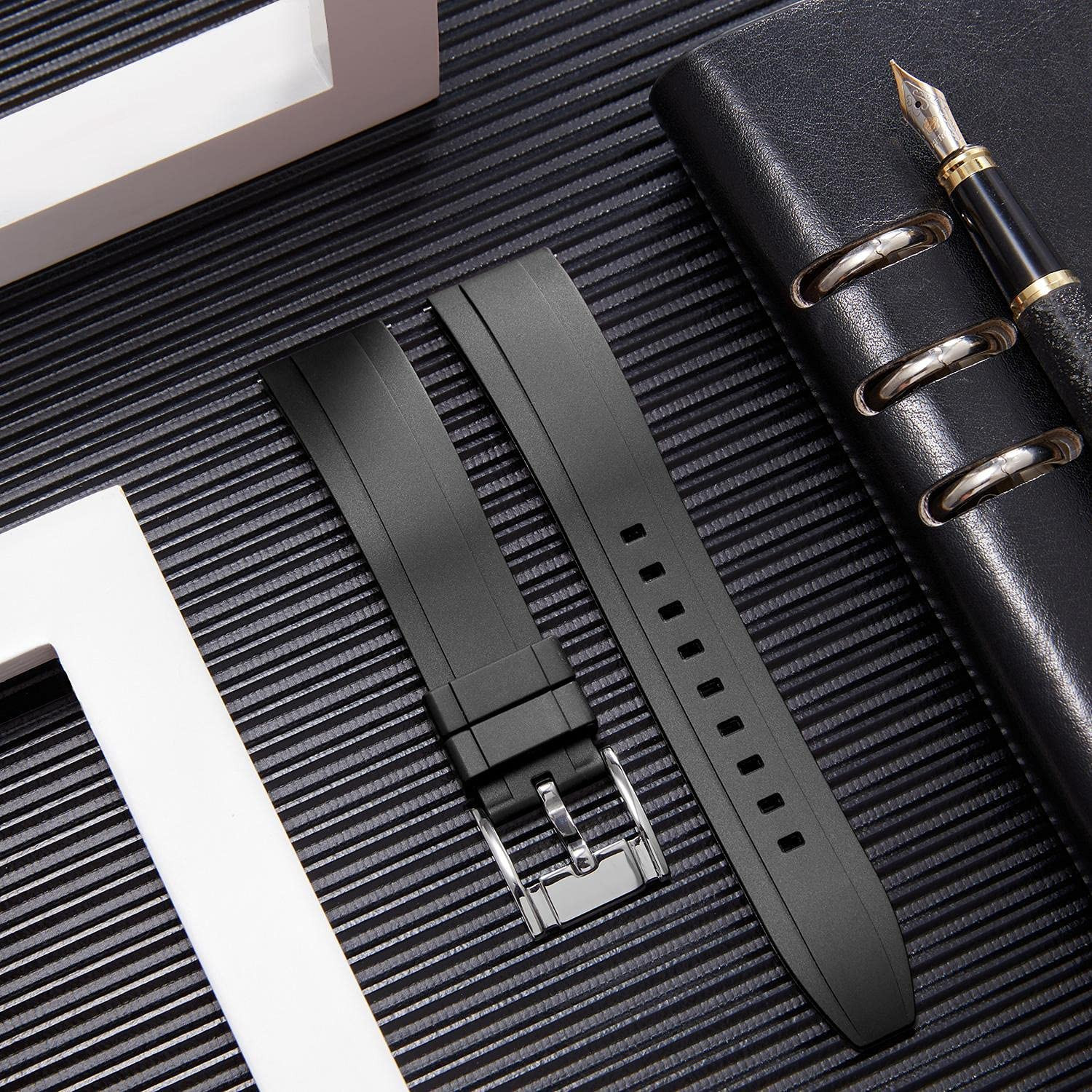Correas de reloj de silicona liberacion rapida bandas de reloj inteligentes