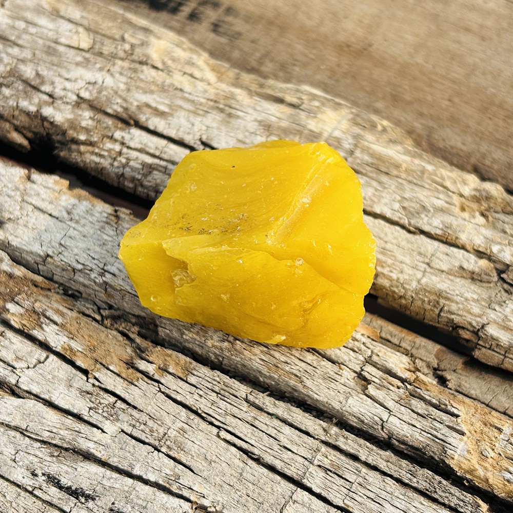 Natural Yellow Topaz Rough 275.30 Ct Certified Uncut Loose Gemstone