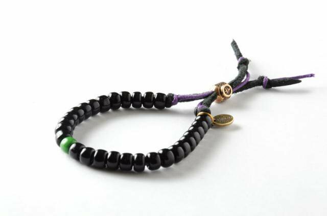 EVANGELION [VIVIFY x RADIO EVA] W Cord Beads Bracelet (SHOGOUKI) MADE IN JAPAN