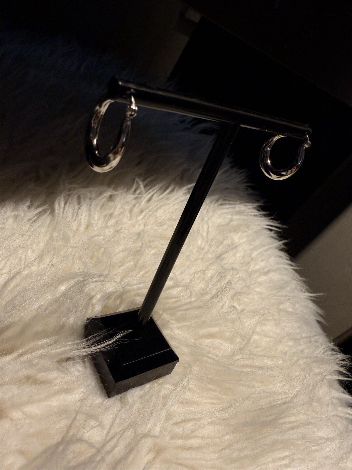 Classic Twisted Hoop Earrings in 925 Sterling Silver