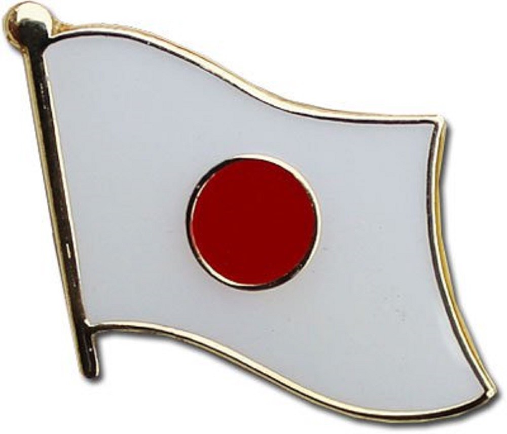 Japan Japanese Country Flag Bike Motorcycle Hat Cap lapel Pin