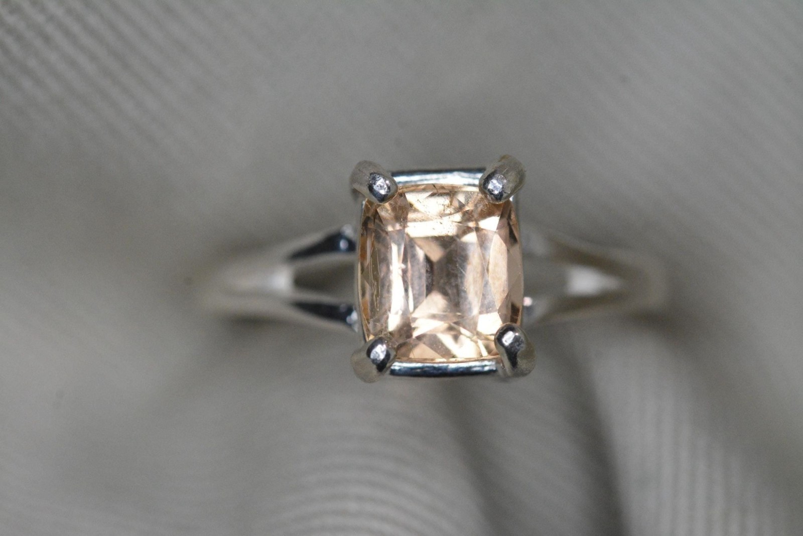 Certified Imperial Topaz Ring 2.05ct Natural Genuine Real Yellow November IM3