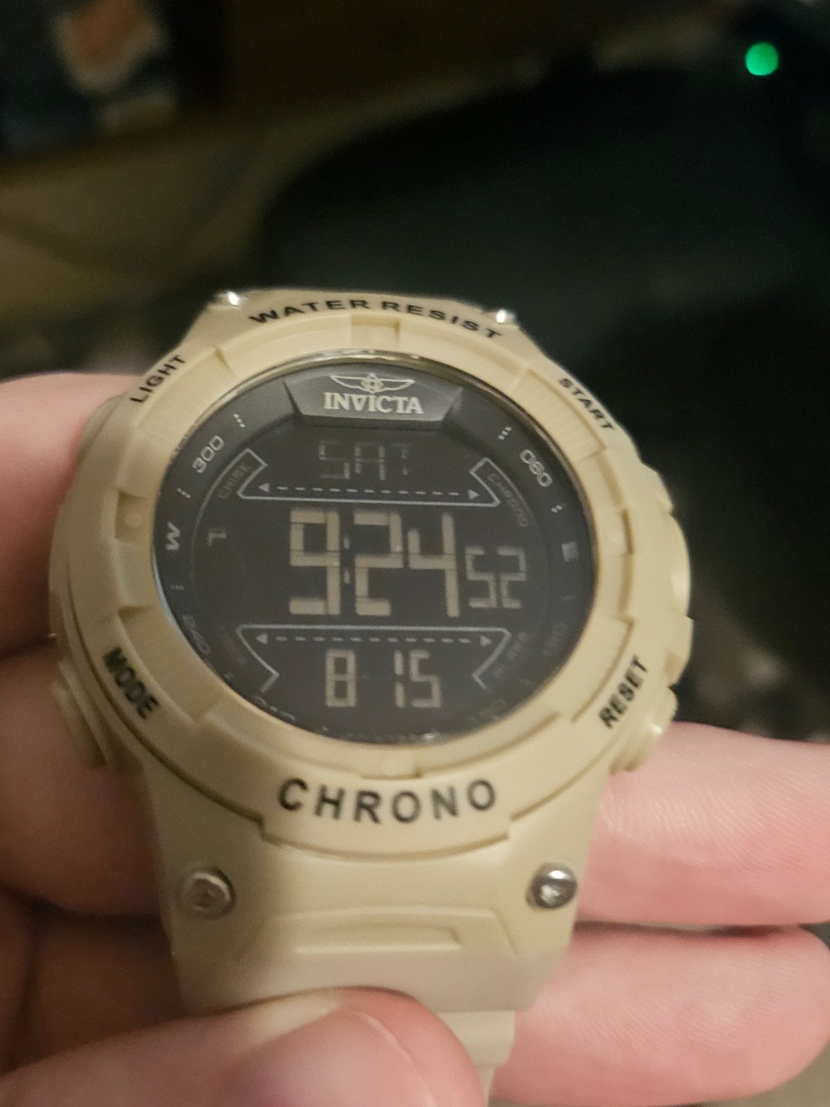 Invicta Racing 47526 52mm Light Brown Men’s Watch