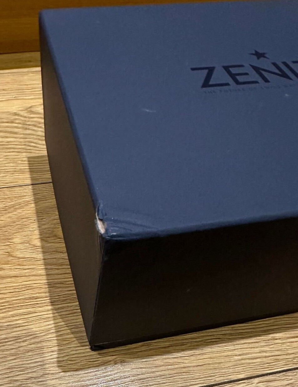 Genuine Original Current Zenith Watch Presentation Box Travel Case Complete Set