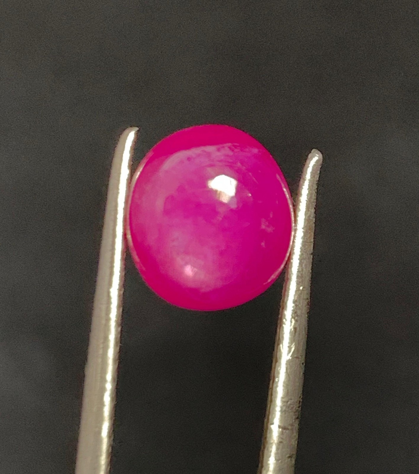 3.90 CT Natural Untreated Ruby Cabochon, Loose Ruby Gemstone 8*7*5MM