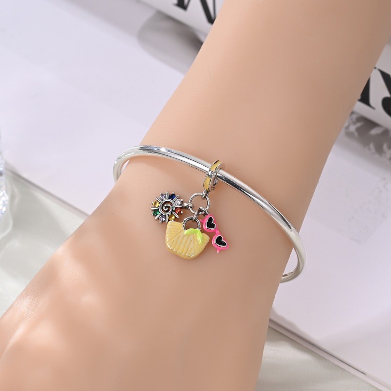 KUNSIR 16 Optional 925 Sterling Silver Charm For Bracelet Dangle DIY Charm Bead