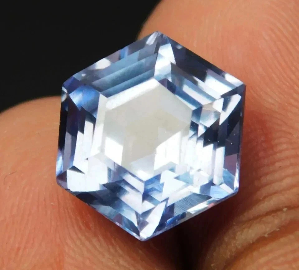 10 Ct Natural EGL CERTIFIED Alexandrite Loose Gemstone Color Change Hexagon Cut