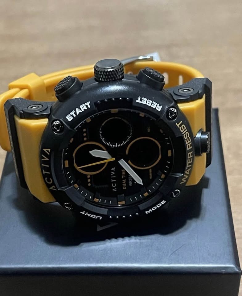 Activa X Invicta Digital Men’s Watch 52mm Orange ACW8038-006 Digital Essentials