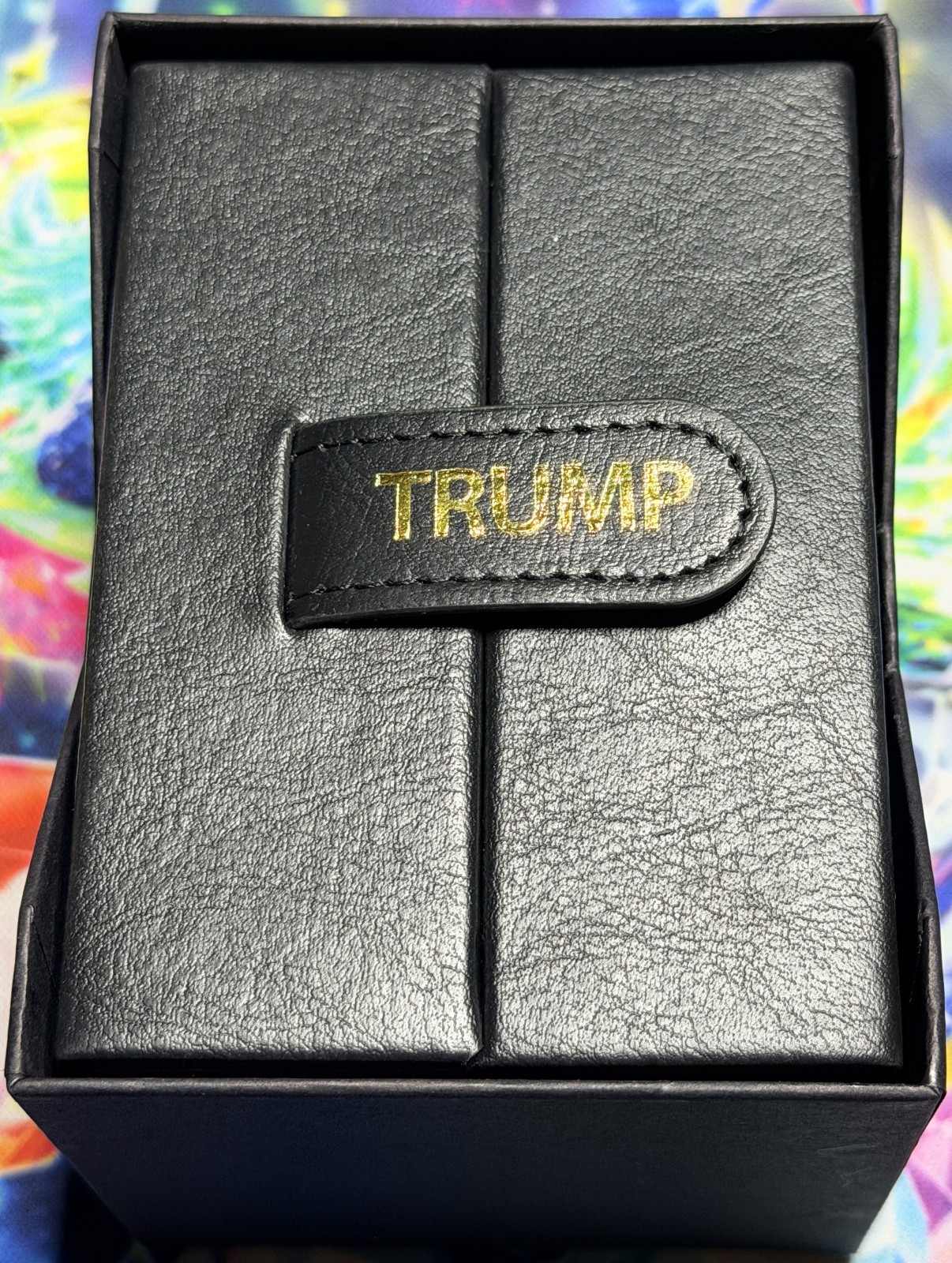 DONALD TRUMP 45 47 FIGHT CHRONOGRAPH Watch GOLD SILVER BLACK # /2000 FATHERS DAY