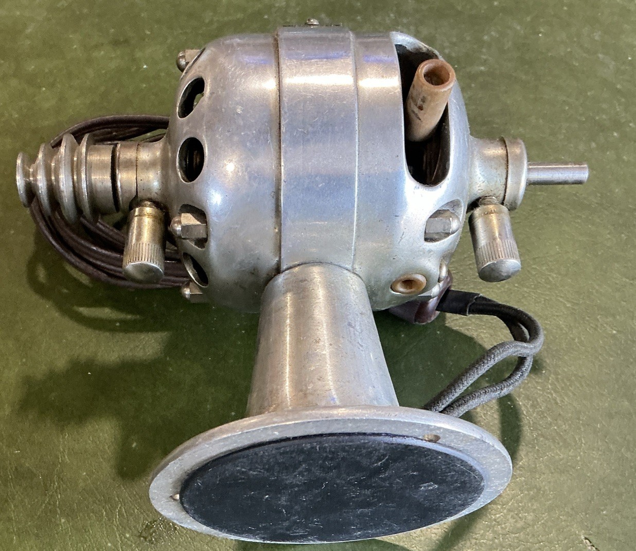 GUC Hamilton Beach Jewelers Lathe Reversible Motor W 3 Step Pulley 120 V, Tested
