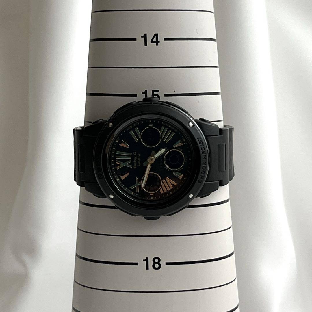 Baby G CASIO Watch Ana Digi Black Dial Black BGA 153