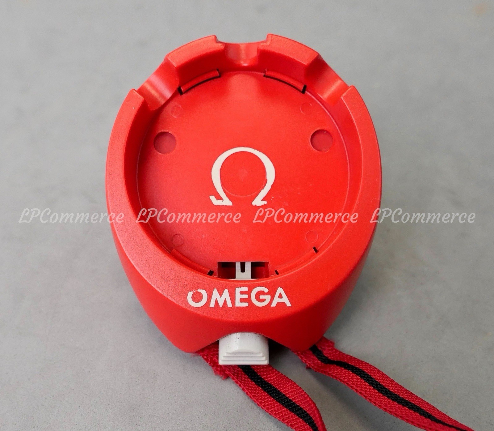 Omega Race Stopwatch Manual Wind Stopwatch Clock 1980 Stand