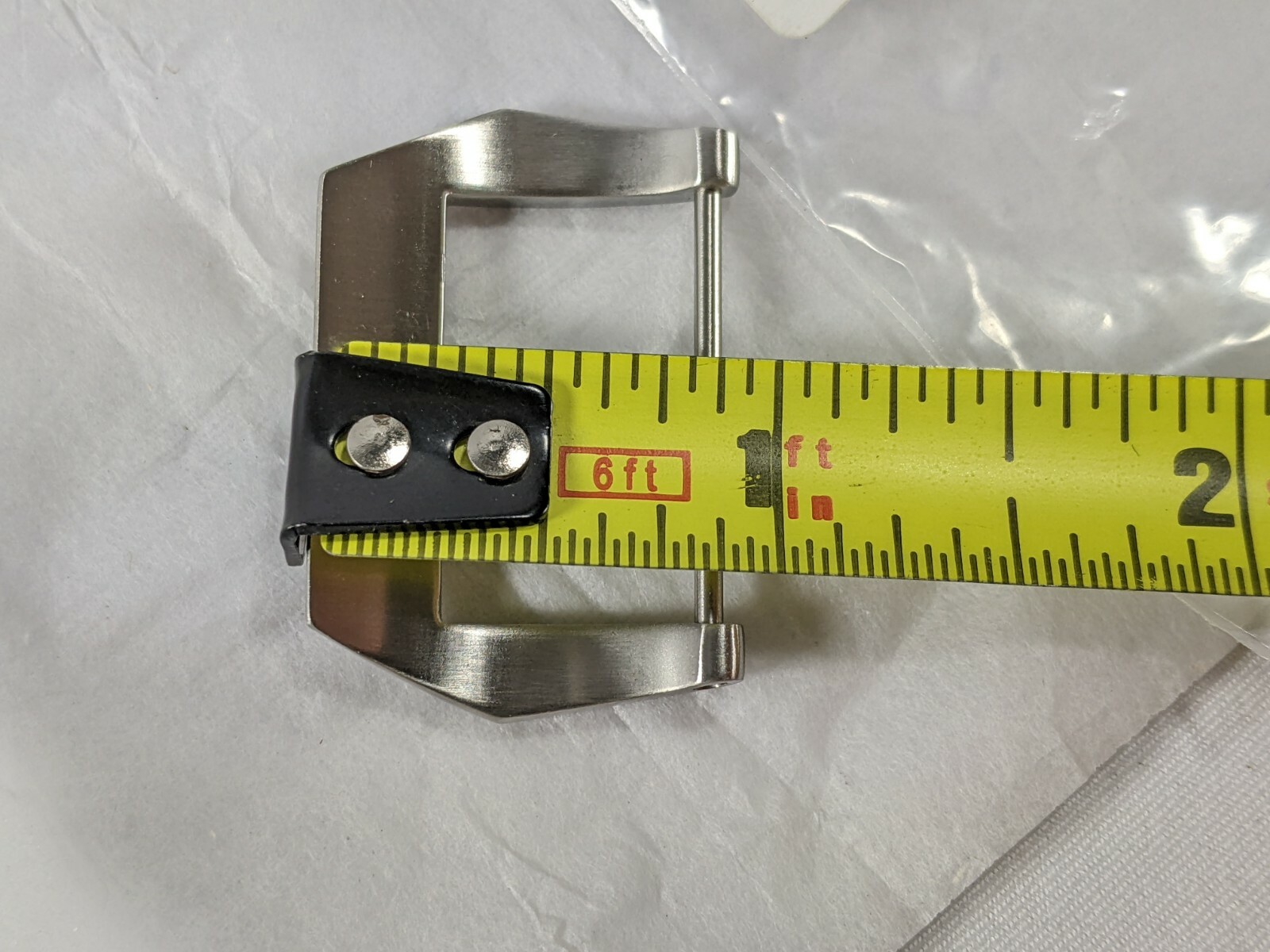Steinhart 24 mm PRE-V buckle Hardware satined without logo stainless steel L316
