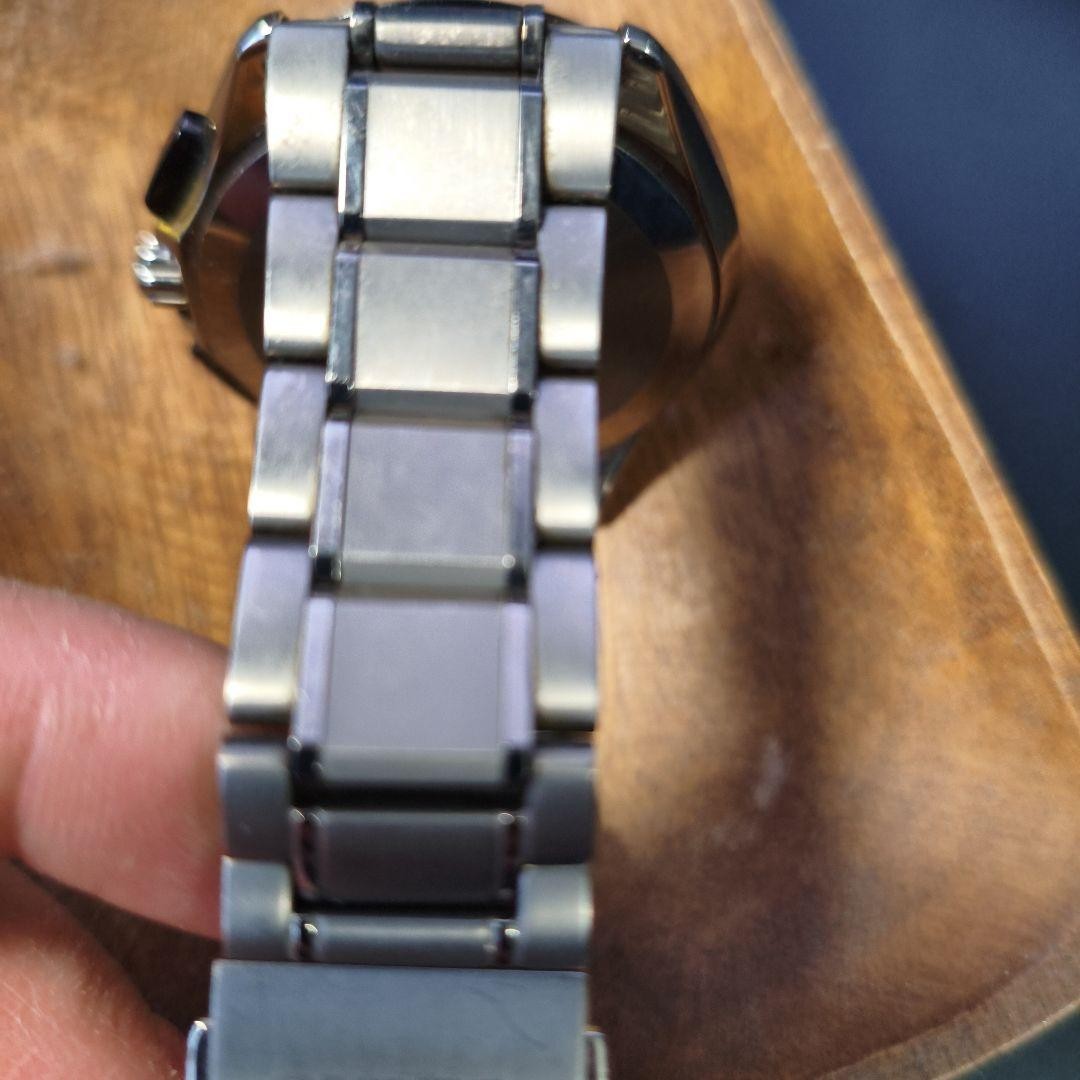 Seiko Brightz SAGA241 43mm 18cm Wrist Solar Radio Controlled Mens Watch Titanium