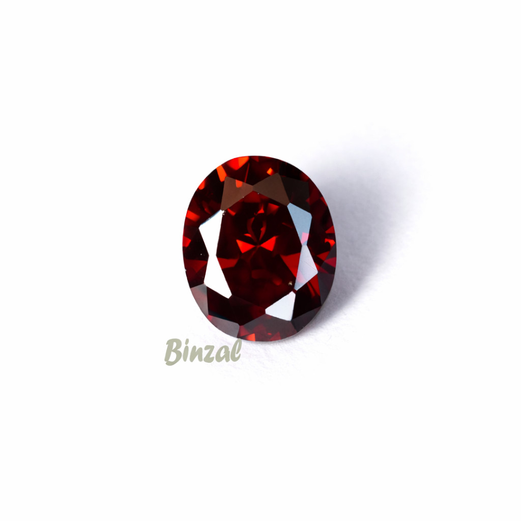 6 Ct Natural Pyrope–Almandine Deep Red Garnet Oval Cut 10x8x6mm Loose Gemstone