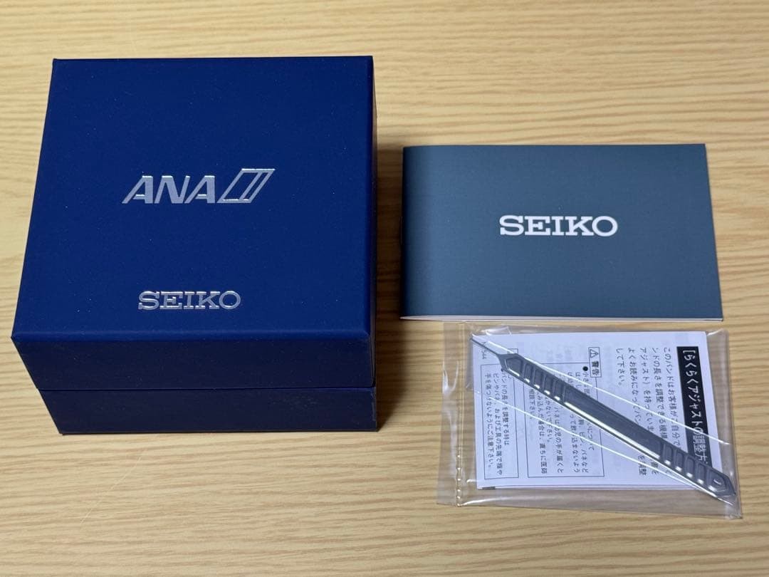 SEIKO for ANA 777 30 original watch Safe packing!