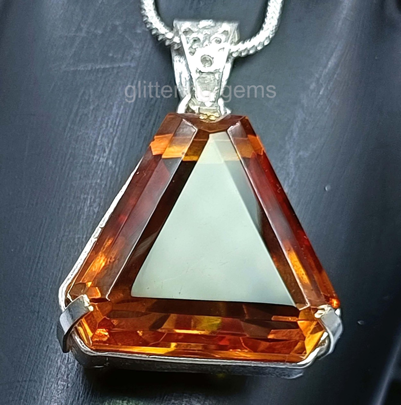 86.10 Ct Natural Color Change Alexandrite Pendant 925 Sterling Silver Gems 5JSO