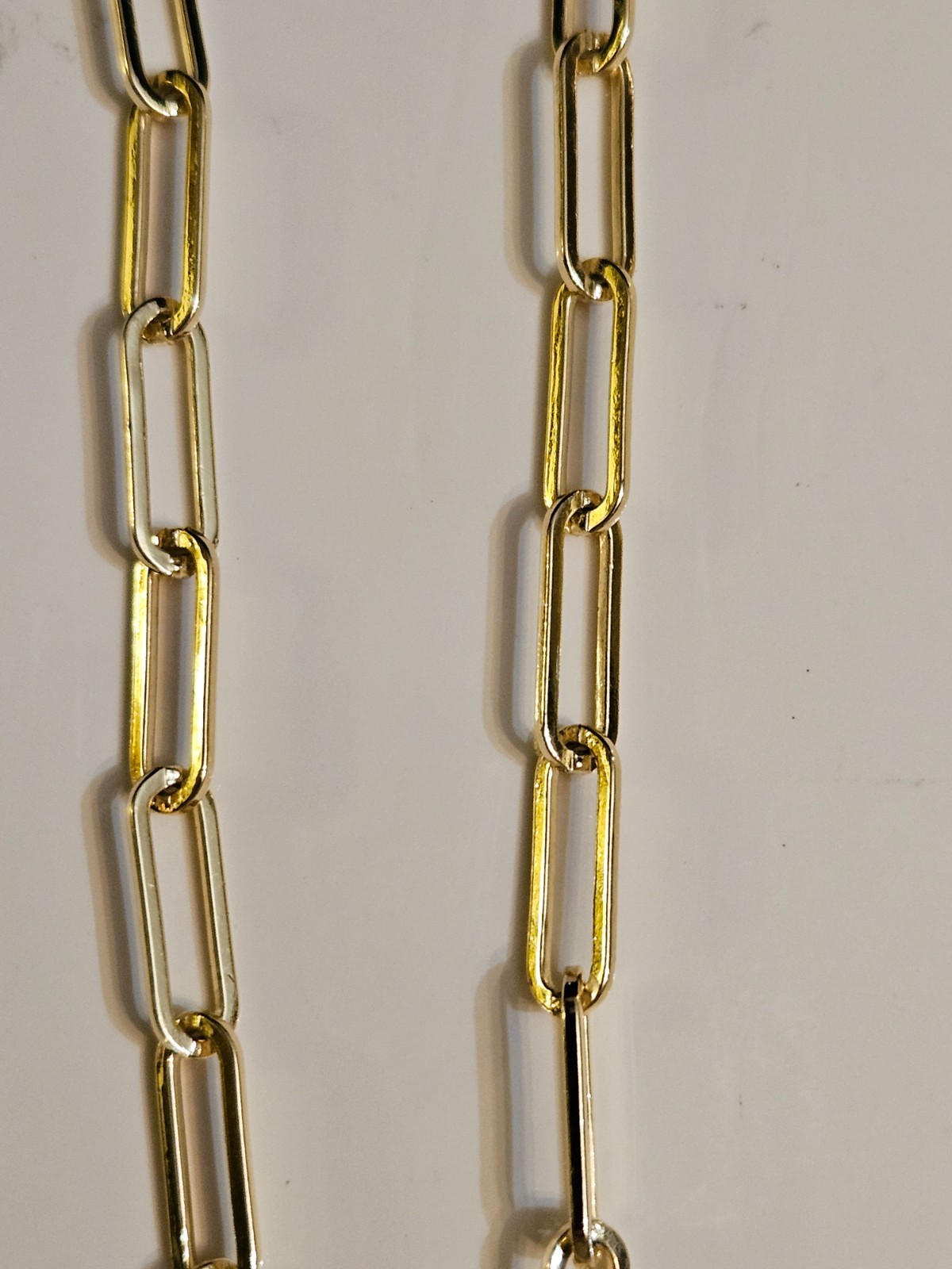 Melinda Maria Necklace Paper Clip Chain for Womens Girls
