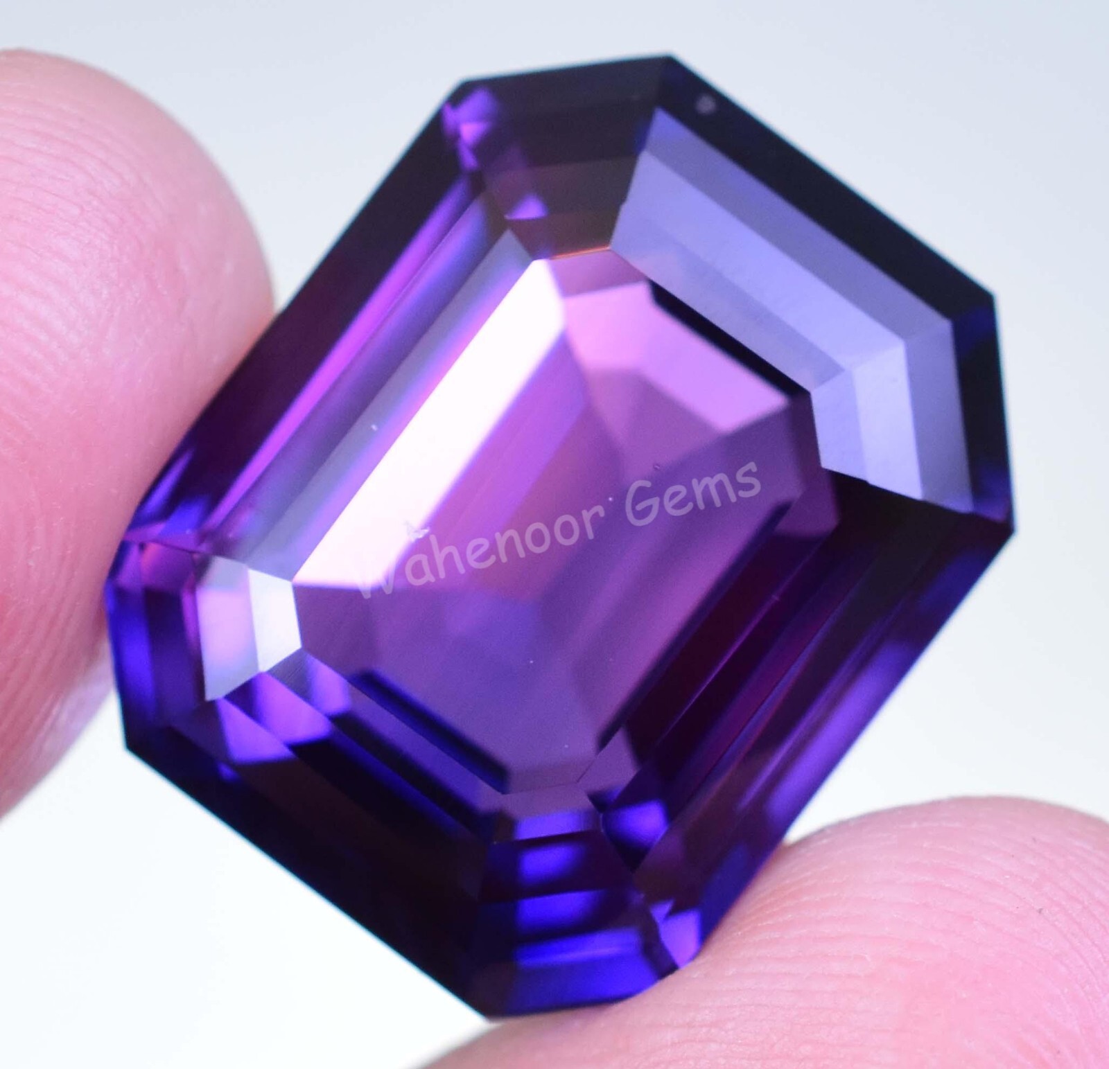 Natural 33.30 Ct Boysenberry Sapphire AGL Certified Fabulous Loose Gemstone