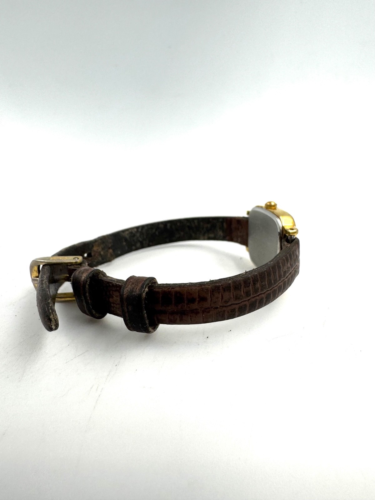 vintage seiko 17mm Women Quartz Watch New Battery working 2Y00-5A00 TANK f2342