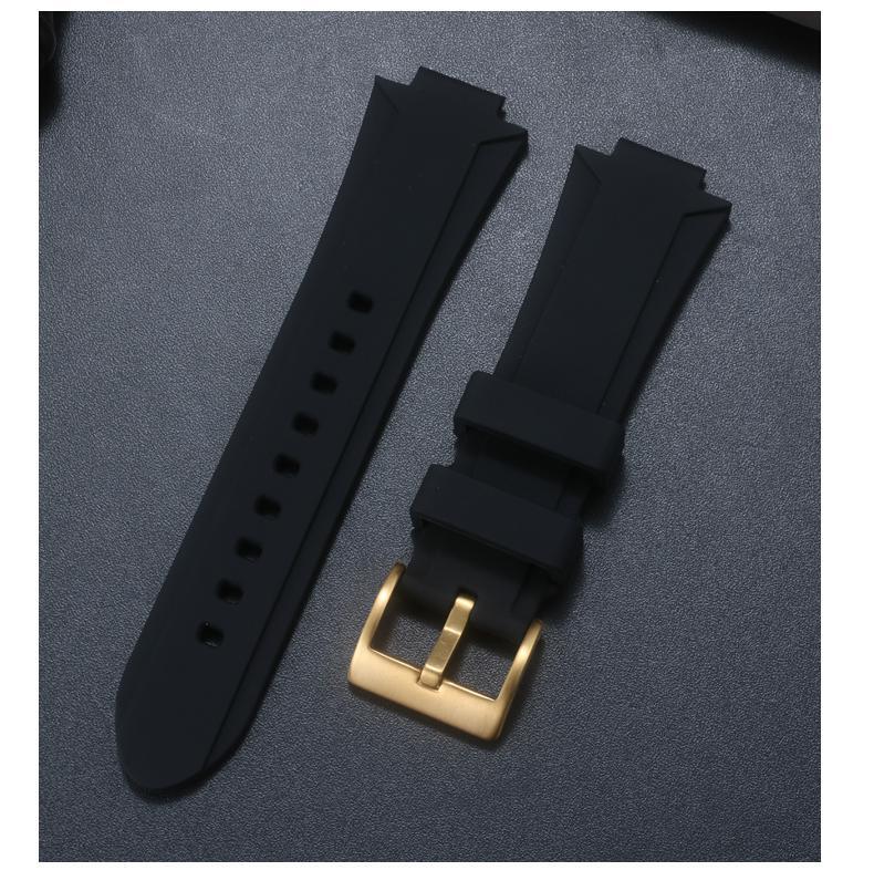 24x11mm 24x12mm Rubber Watch Strap Band for Oris Aquis Silicone Replacement