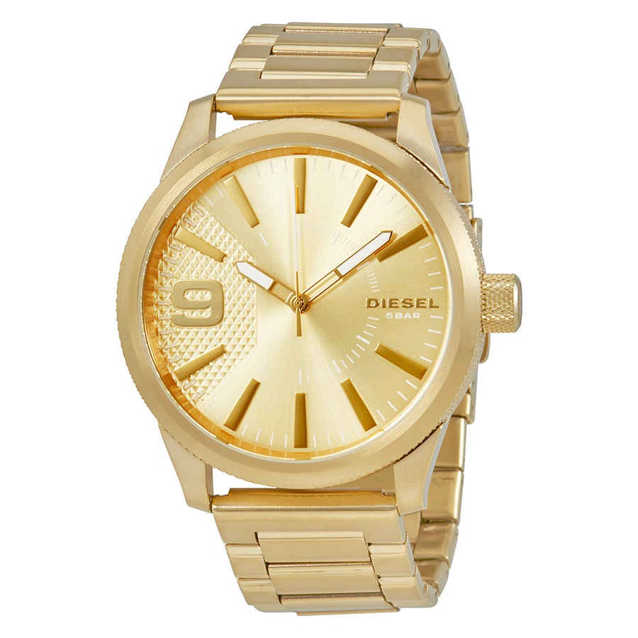 Diesel Rasp Gold Dial Men’s Watch DZ1761