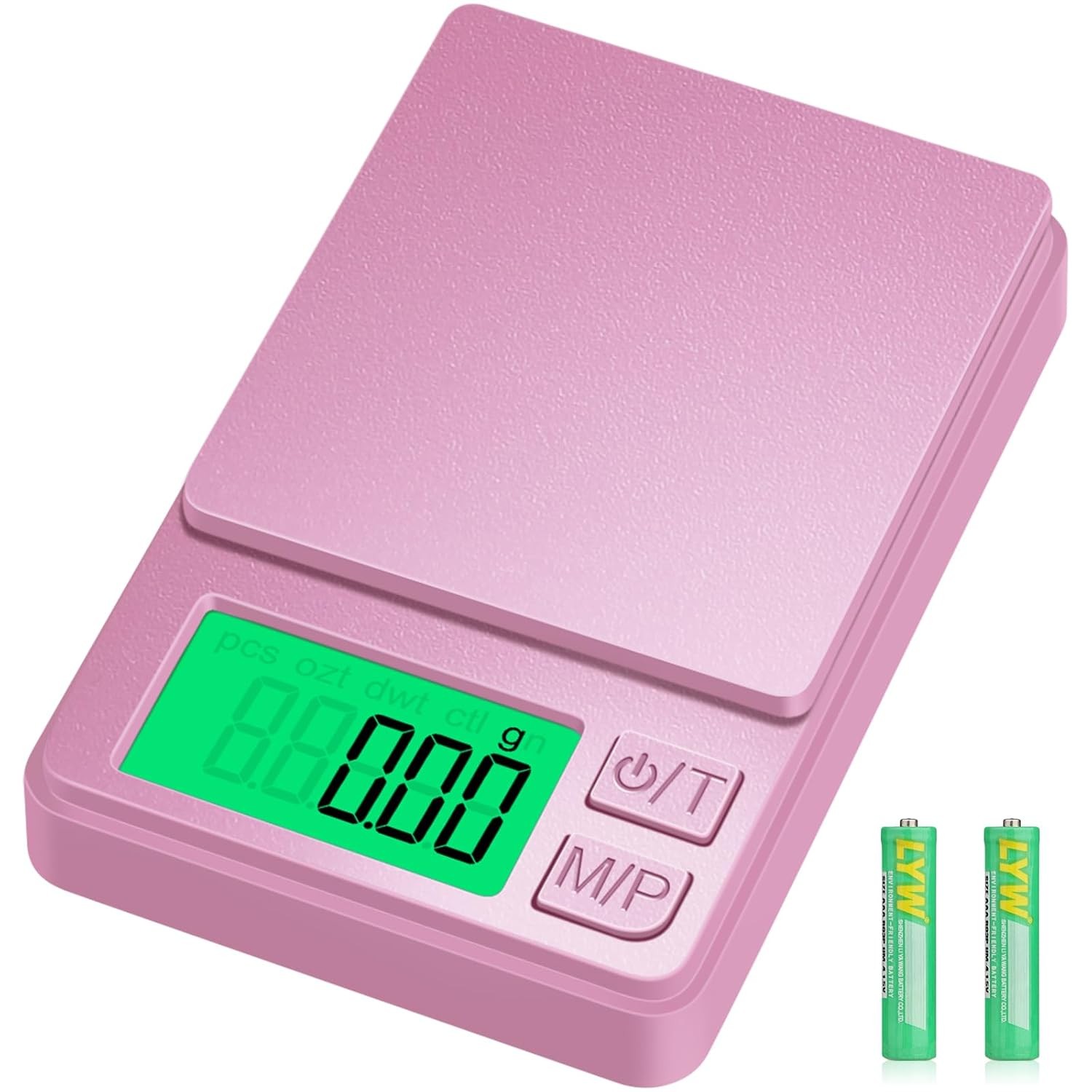 Diyife 1000g Digital Pocket Gram Scale 0.01g Accuracy, Mini Jewelry Scale with P