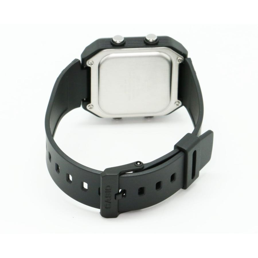 CASIO W-221H-1AJF Digital Watch Black 50M LED 10 Year Battery Japan Brand New