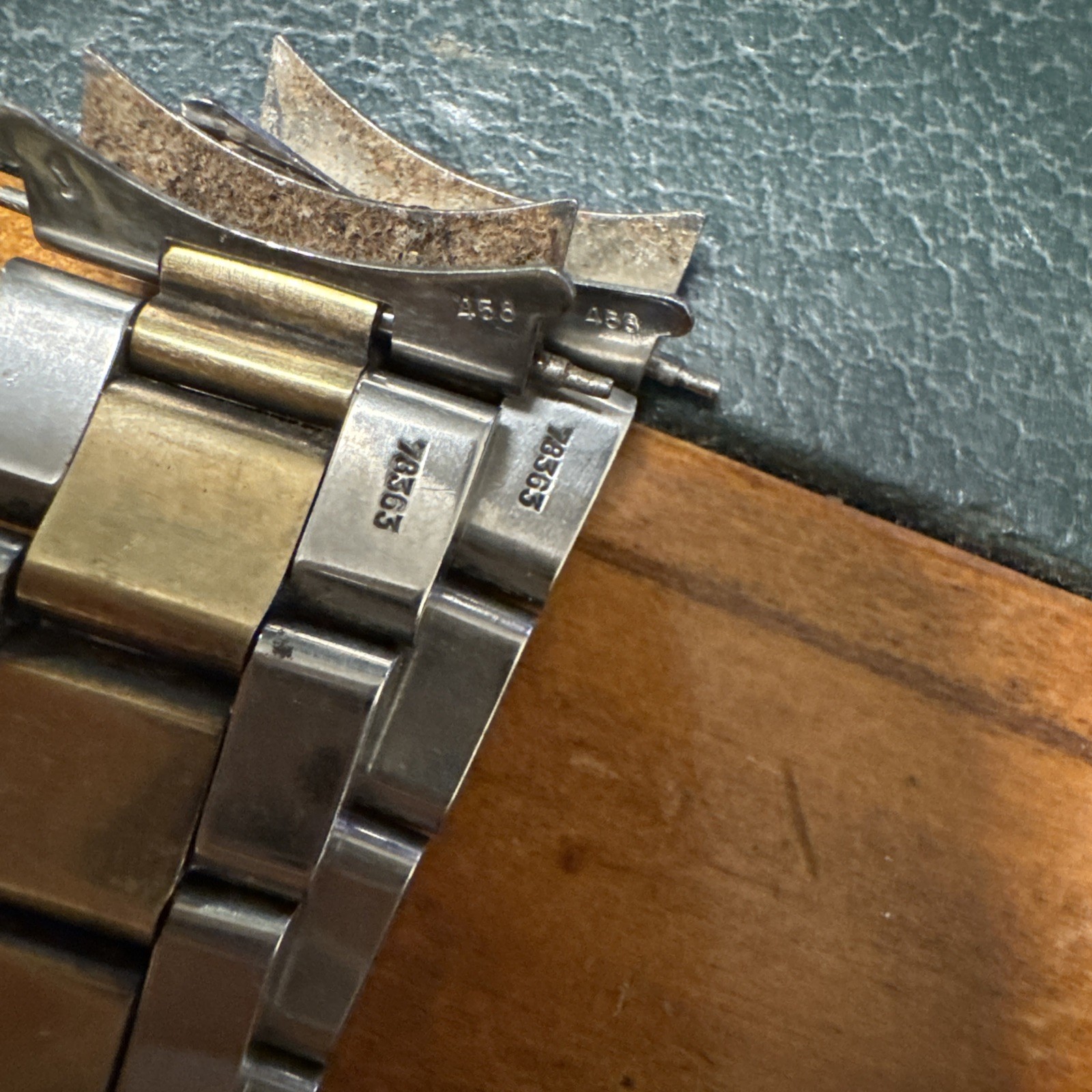 Rolex Oyster 78383 Bracelet with 458 ends / flip lock 18k/ss Daytona 16523